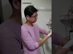 Badanie stężenia wodoru w głowicy prysznicowej bogatej w wodór